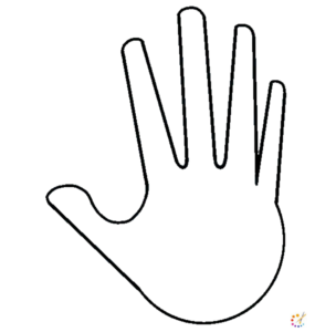 How to draw finger