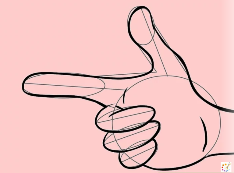 Finger Drawing.pdf How To Draw Fingers Step By Step – For Kids & Beginners
