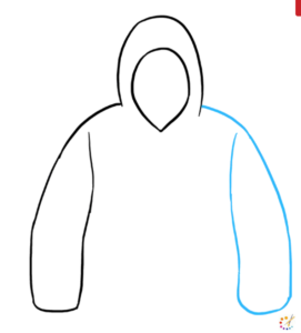 How to draw a Hoodies