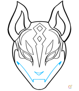 How to draw drift mask Fortnite