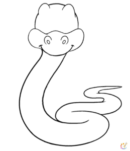 How to draw a snake