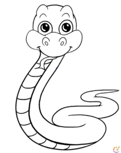 How to draw a snake