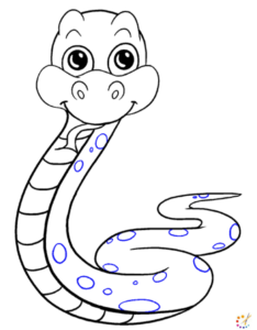 How to draw a snake