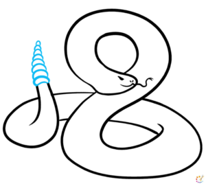 How to draw a snake