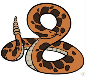 How to draw a snake