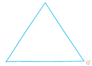 Ho to draw a pyramid