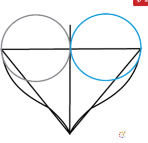 how to draw a heart