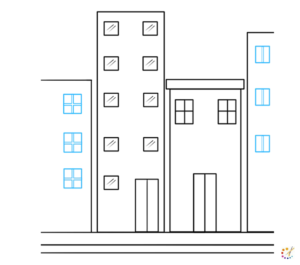 How to draw building