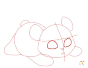 How to draw a Panda