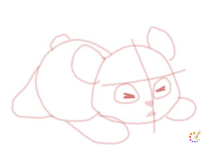 How to draw a Panda