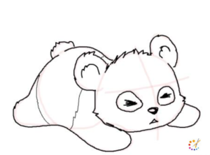 How to draw a Panda