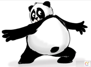 How to draw a Panda