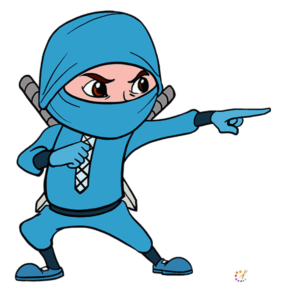 How to draw a ninja