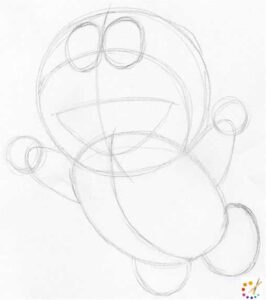 How to draw a doraemon