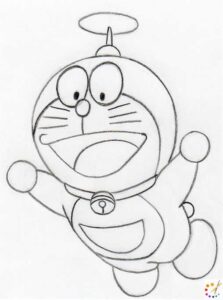 How to draw a doraemon