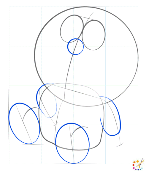 How to draw a doraemon