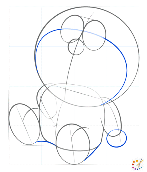 How to draw a doraemon