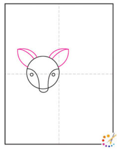 How to draw a fox