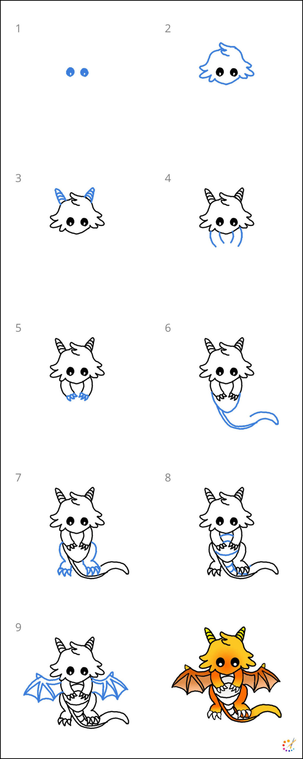 How To Draw a Dragon