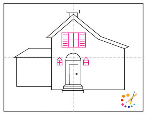 How to draw a House