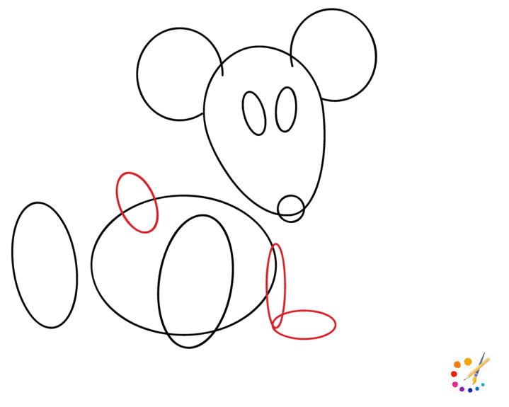 how to draw a rat