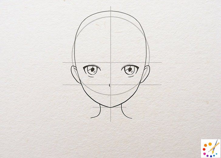 How to draw a anime girl