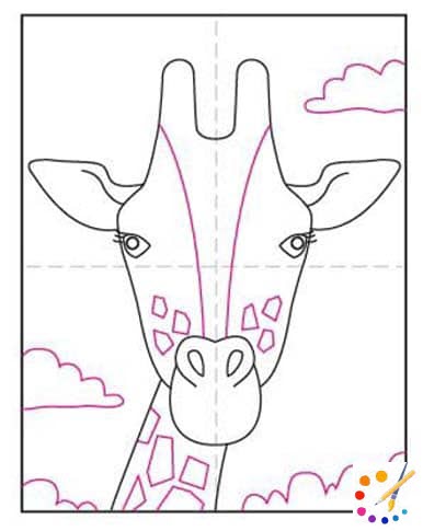 How to draw a giraffe
