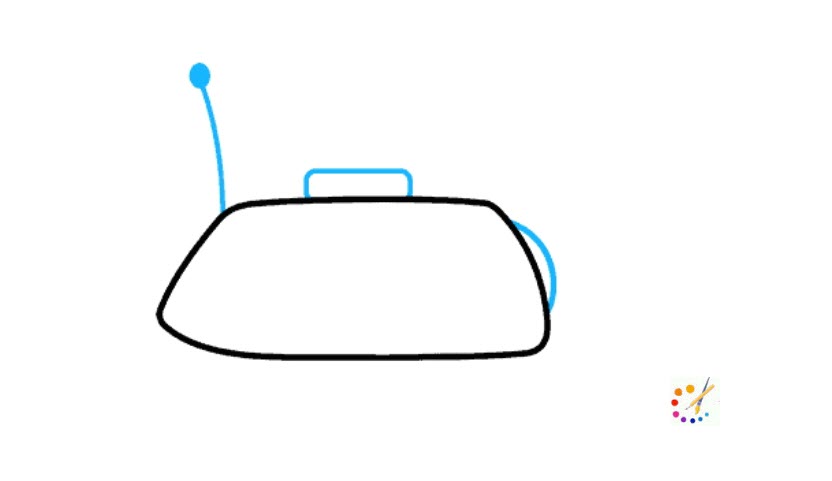 how to draw a tank