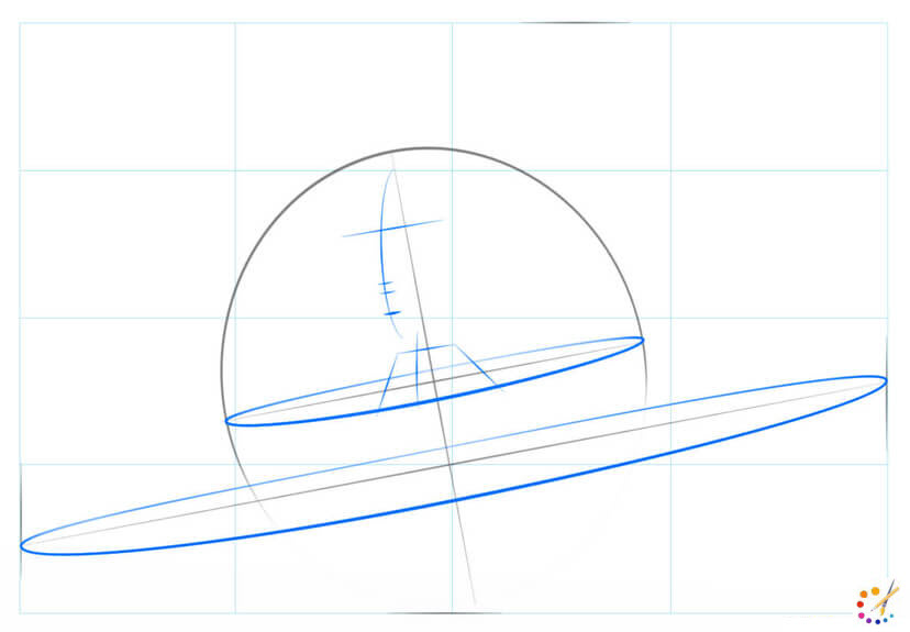 How to draw a spaceship