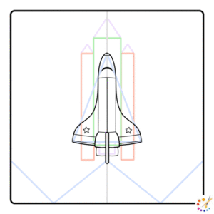 How to draw a spaceship