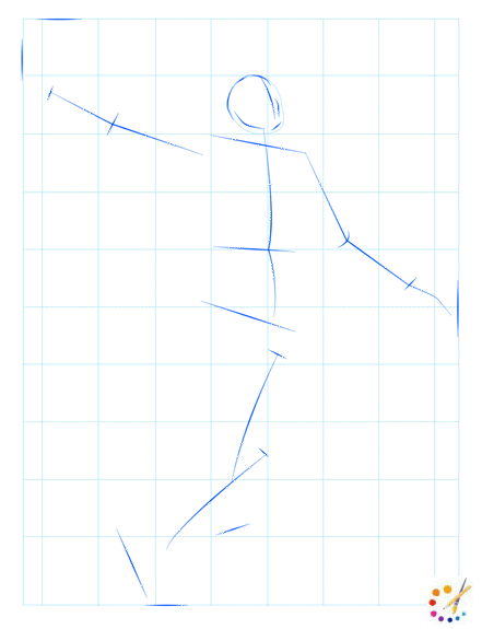 How to draw a basketball