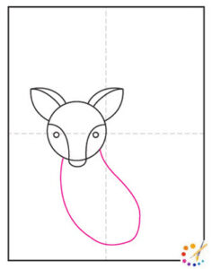 How to draw a fox