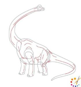 How to Draw Dinosaurs Step By Step – For Kids & Beginners