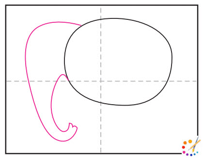 How to draw Elephant