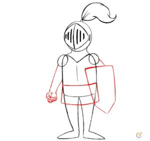 How to draw a knight