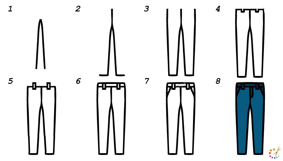 How To Draw Pant