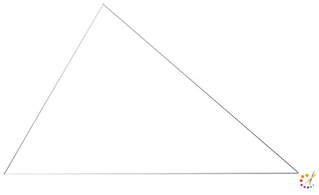 How to draw pyramid