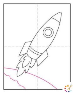 How to draw a Rocket