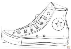 How to draw a shoes