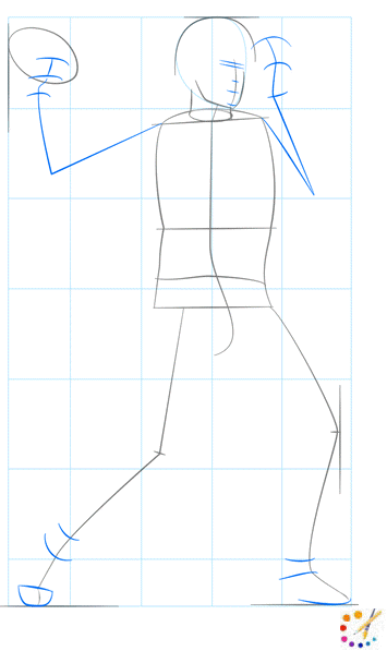 How to draw a soccer