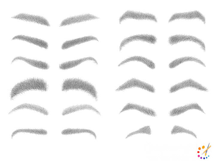 How to draw eyebrows