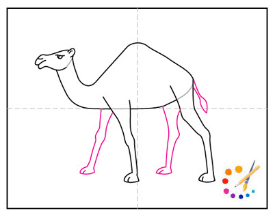 How to draw a camel