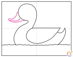 How to draw a duck