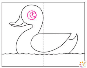 How to draw a duck