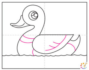 How to draw a duck