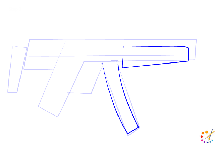 How to draw a Gun