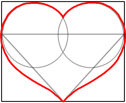 How to Draw Heart Step By Step - For Kids & Beginners