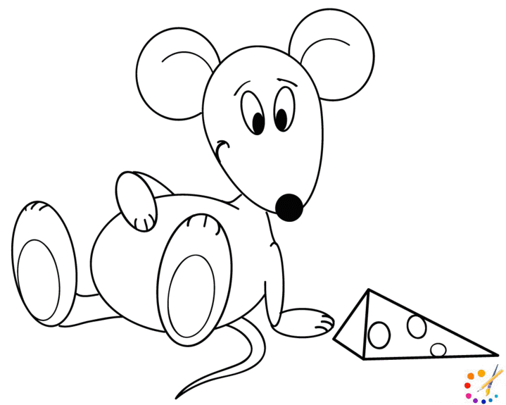 how to draw a rat