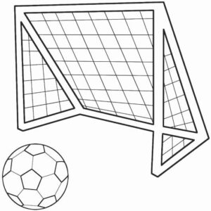 How to draw a soccer