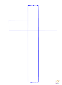 How To Draw Cross